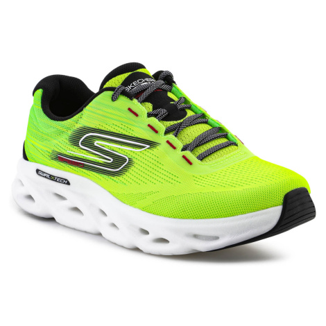 Skechers  GO RUN SWIRL TECH SPEED 220908-YEL Yellow  Bežecká a trailová obuv Zelená