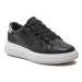 Calvin Klein Sneakersy Cupsole Lace Up Lth HW0HW02085 Čierna