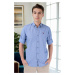 G685 DEWBERRY MEN'S SHIRT-NAVY-1