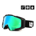 HORSEFEATHERS MTB okuliare Patriot - black/mirror green BLACK