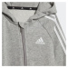 ADIDAS PERFORMANCE Tréningový komplet 'Essentials'  sivá melírovaná / biela