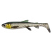 Savage gear gumová nástraha 3d whitefish shad green silver - 12 cm 14 g 3 ks