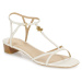 Lauren Ralph Lauren  FALLON-SANDALS-FLAT SANDAL  Sandále Biela