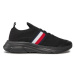 Tommy Hilfiger Sneakersy Modern Runner Knit Stripes Ess FM0FM04798 Čierna