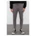 Trendyol Smoked Regular Cut Sweatpants with Stitching Detail