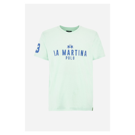 Tričko La Martina Man T-Shir S/S Jersey Zelená