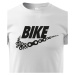Detské tričko pre cyklistov BIKE - vtipná paródia známej značky