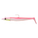 Savage gear gumová nástraha sandeel v2 pink pearl silver 2+1 - 21,5 cm 140 g