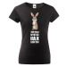 Dámské tričko s vtipnou potlačou Králik - pre majiteľov králikov