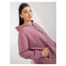 TMAVORUŽOVÁ MIKINA NA ZIPS -RV-BL-8302.78-DARK PINK