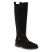 Tommy Hilfiger Čižmy vo vojenskom štýle Tommy Essentials Longboot FW0FW07476 Čierna