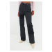 Trendyol Black Color Block Tasseled High Waist 90's Wide Leg Jeans