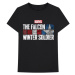 Marvel tričko Falcon & Winter Soldier Text Logo Čierna