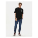 Jack&Jones Tričko Dirk 12249223 Čierna Wide Fit