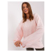 Light Pink Wide Women's Sweatshirt