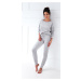 SIVÉ DLHÉ PYŽAMO SENSIS SILVER ANGORA SOFT DŁ/R ANGORA SOFT S-XL