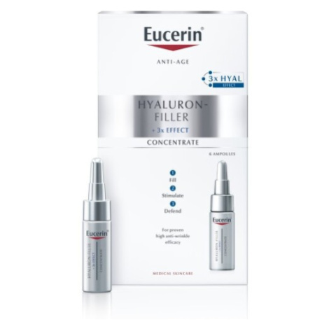 EUCERIN Hyaluron-filler sérum proti vráskam 6 x 5 ml