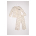 DEFACTO Baby Boy Striped Long Sleeve Pajama Set