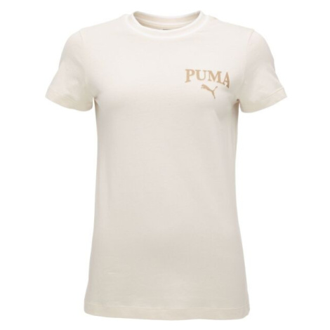 Puma SQUAD TEE Dámske tričko, béžová, veľkosť