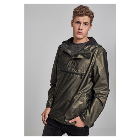 Light Pull Over Jacket Olive Urban Classics