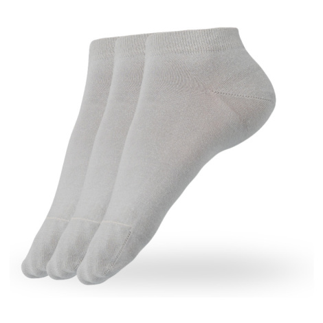 Barefoot ponožky - Low-cut - Essentials - Grey - 3 pack