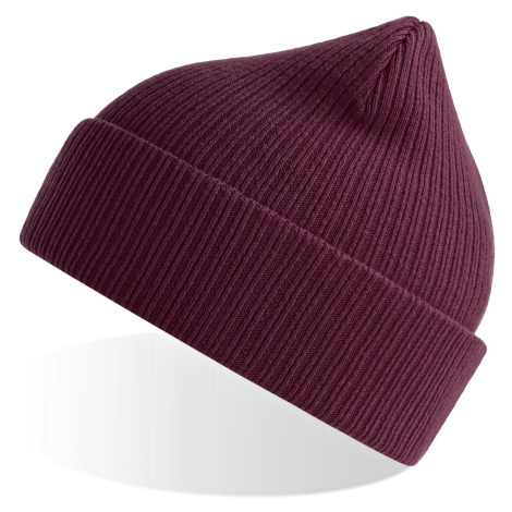 Atlantis Nelson Beanie Unisex pletená čiapka AT116 Burgundy