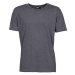 Tee Jays Pánske tričko - väčšej veľkosti TJ5050X Black Melange
