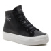 Calvin Klein Jeans Sneakersy Bold Vulc Flatf Mid Mix Ml Mtr YW0YW01491 Čierna