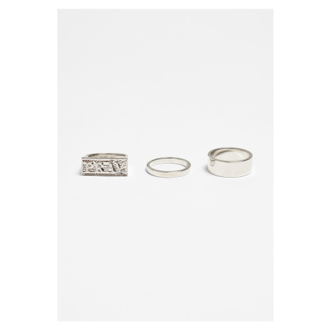 Pray Ring Set - Silver Colors mister tee