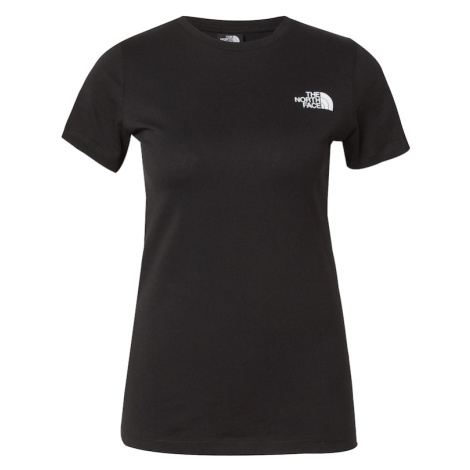 THE NORTH FACE Tričko  čierna / biela