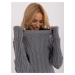 Dark grey women's sweater