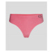 Plavky Karl Lagerfeld Ikonik 2.0 Lurex Bikini Bottom Ružová