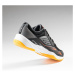 Pánska obuv na hádzanú H100 sivo-čierno-oranžová