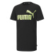 Puma ESS LOGO TEE B Pánske tričko, čierna, veľkosť