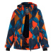 COLOR KIDS-BOYS Ski jacket, AOP, AF 10.000,orange clown fish Oranžová