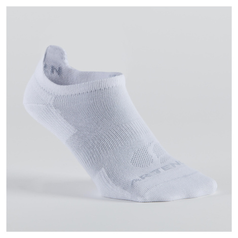 Športové ponožky RS 160 nízke biele 3 páry ARTENGO