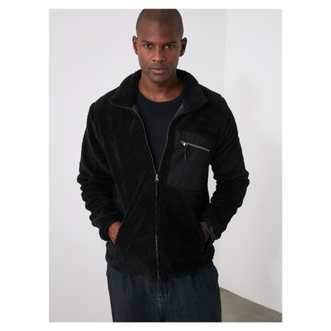 Men's Black Sweatshirt Trendyol - Men's