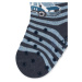 STERNTALER Ponožky protišmykové Polícia ABS 2ks v balení blue melange chlapec veľ.21/22 cm 18-24