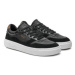 Calvin Klein Sneakersy Cupsole Lace Up W/Ml Mix M HW0HW02114 Čierna