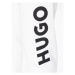 Hugo Teplákové nohavice 50473211 Biela Regular Fit