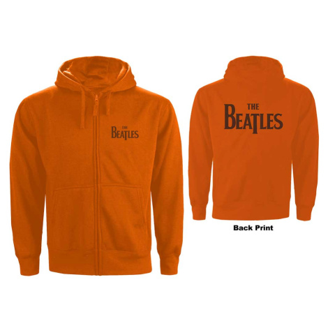 The Beatles mikina Drop T Logo Oranžová