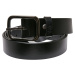 Thorn Buckle Synthetic Leather Belt Black