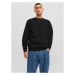 Jack&Jones Mikina Bradley 12249341 Čierna Relaxed Fit