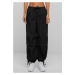 Women's Cargo Parashute Pants - Black