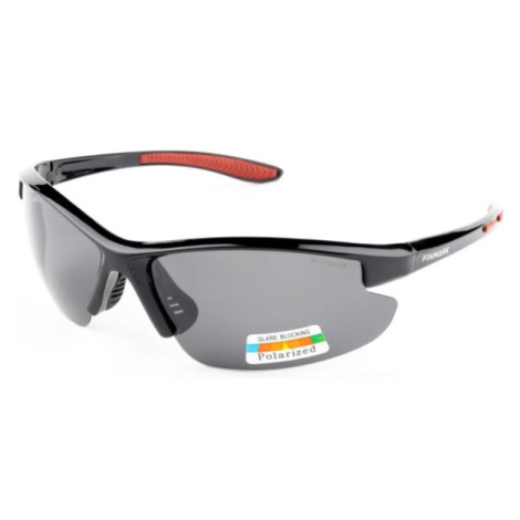 Finmark FNKX2301 Športové slnečné okuliare s polarizačnými sklami, čierna, veľkosť