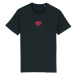 Ruka Hore tričko Be My Valentine Čierna