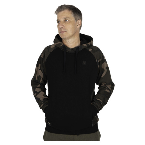 Fox mikina black/camo pullover premium 310 hoodie