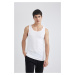 DEFACTO Slim Fit Ribbed 2-pack Undershirt