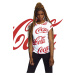 Women's T-shirt Coca Cola AOP white