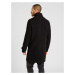 BURTON MENSWEAR LONDON Prechodný kabát 'Funnel'  čierna